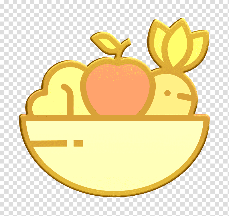 Fruits icon Fruit icon Farm icon, Cartoon, Yellow, Meter transparent background PNG clipart