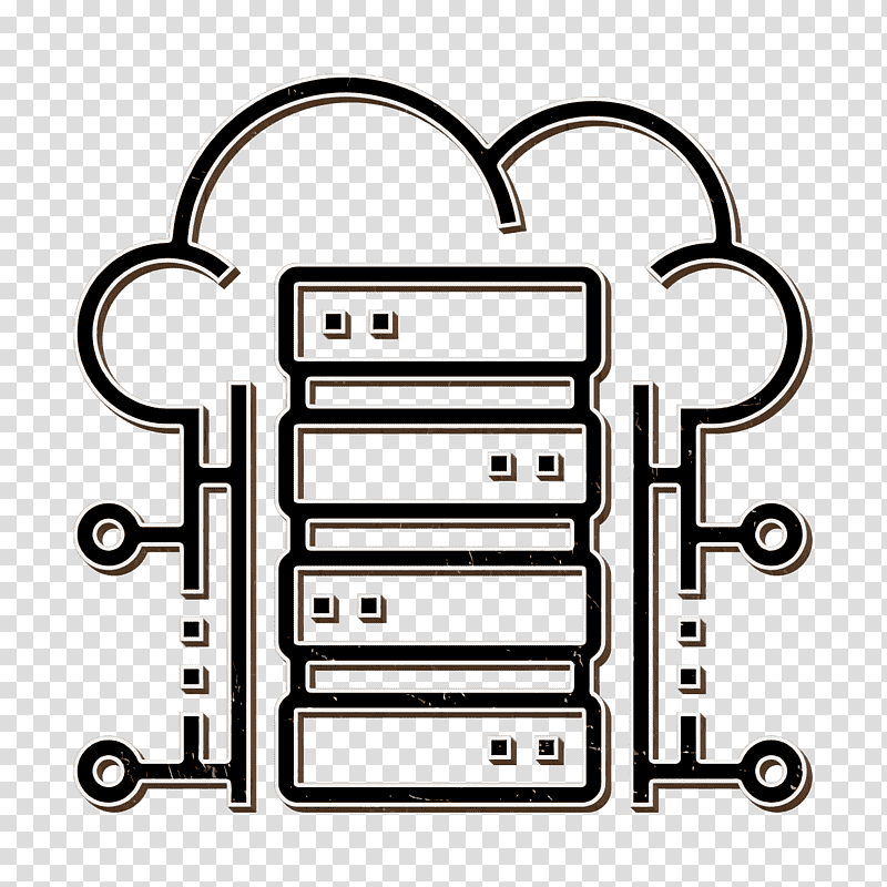 Backup icon Fintech Element icon Database icon, Internet Of Things, Cloud Computing, Server, Big Data, Computer Network, Application Server transparent background PNG clipart