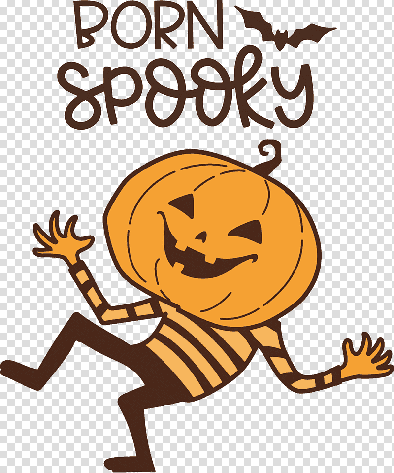 Spooky Pumpkin Halloween, Halloween , Cartoon, Drawing, Animation, Line Art, Silhouette transparent background PNG clipart