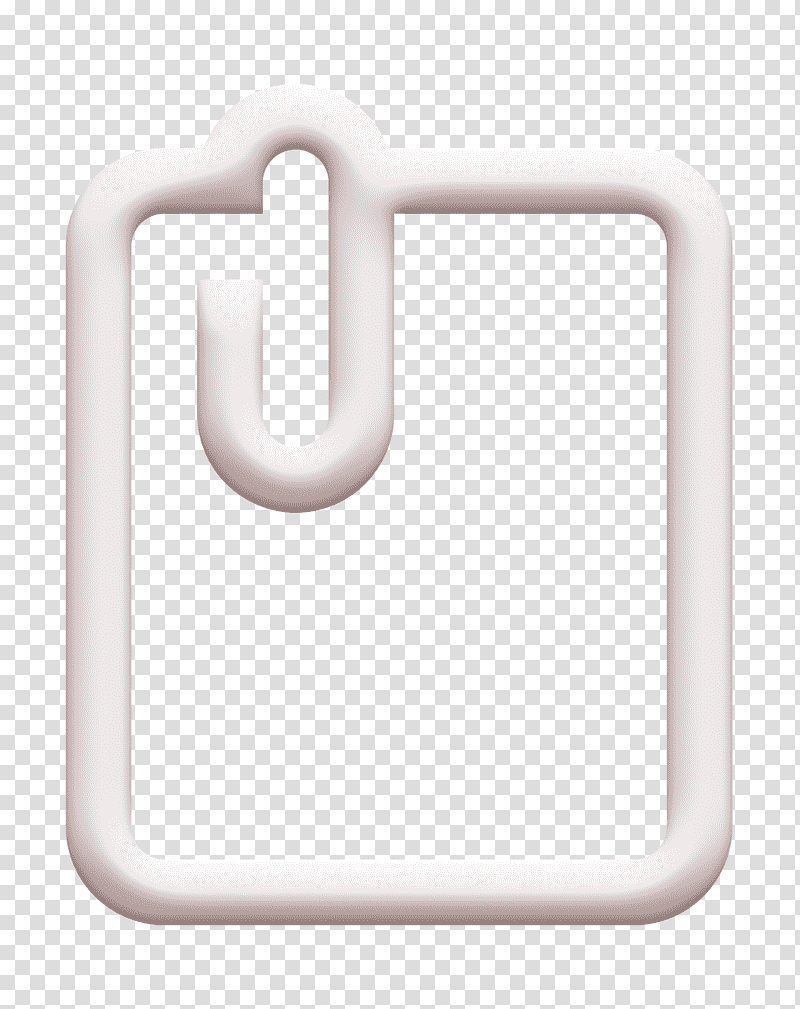 UI-UX Interface icon Attach icon Attached icon, UIUX Interface Icon, VK, Vlog, Youtube, Symbol, Computer Font transparent background PNG clipart