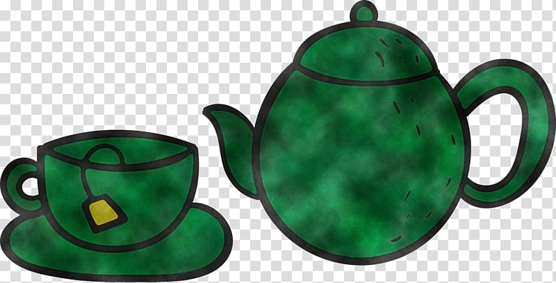 teapot kettle mug tableware teacup, Porcelain, Menu Kettle Teapot, Watercolor Painting, Stovetop Kettle transparent background PNG clipart