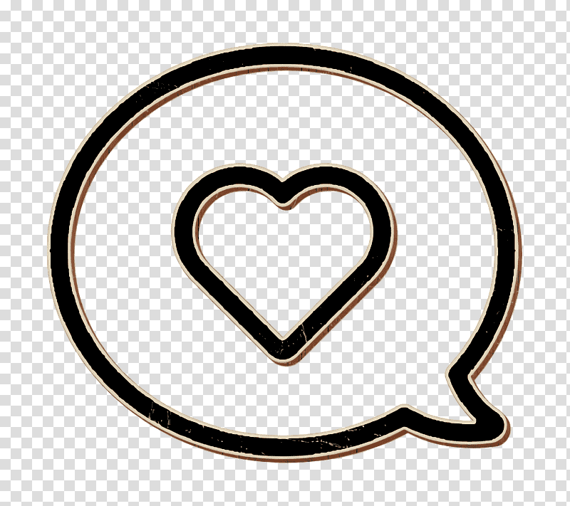 Speech bubble icon Heart icon Interface Icon Assets icon, Multimedia Icon, Flower, Throwback Thursday, Watercolor Painting, Instagram, Idea transparent background PNG clipart