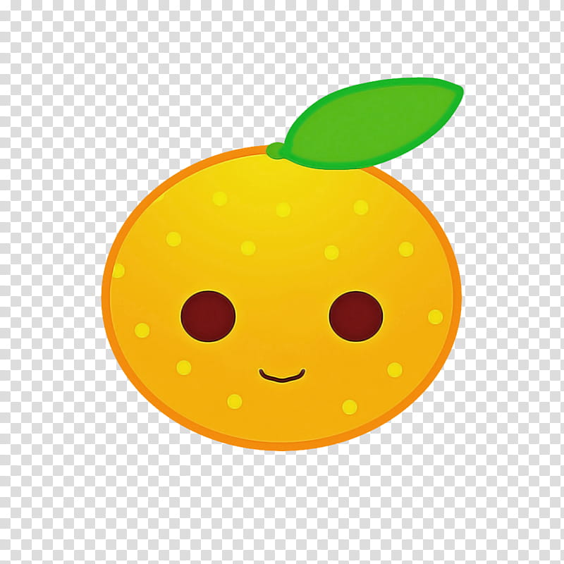 Orange, Cartoon Fruit, Kawaii Fruit, Smiley, Lemon, Yellow, Banana, Emoji transparent background PNG clipart