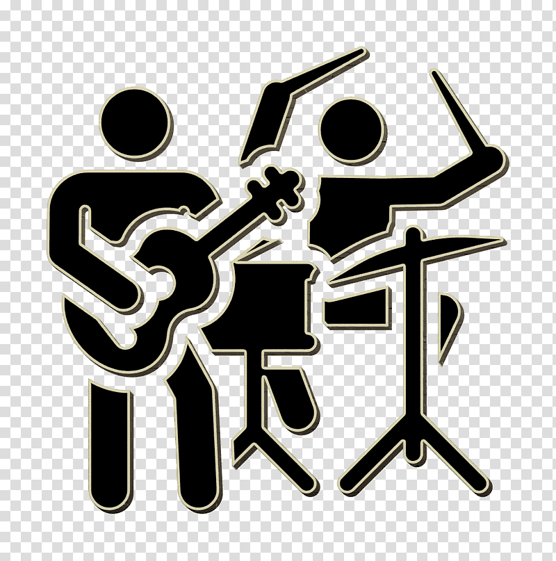 concert clipart black and white free