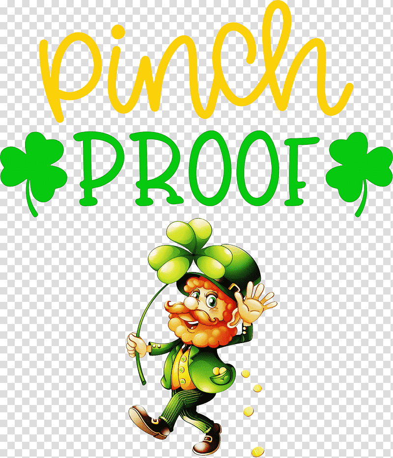 Pinch Proof St Patricks Day Saint Patrick, Cartoon, Tree, Meter, Symbol, Happiness, Fruit transparent background PNG clipart