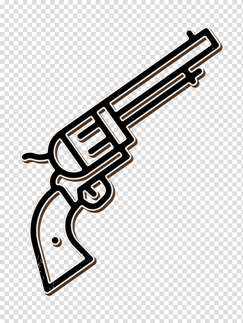 Wild West icon Revolver icon Cowboy icon, Drawing, Gratis, Gun, Computer Font, Computer Hardware, 2019 transparent background PNG clipart