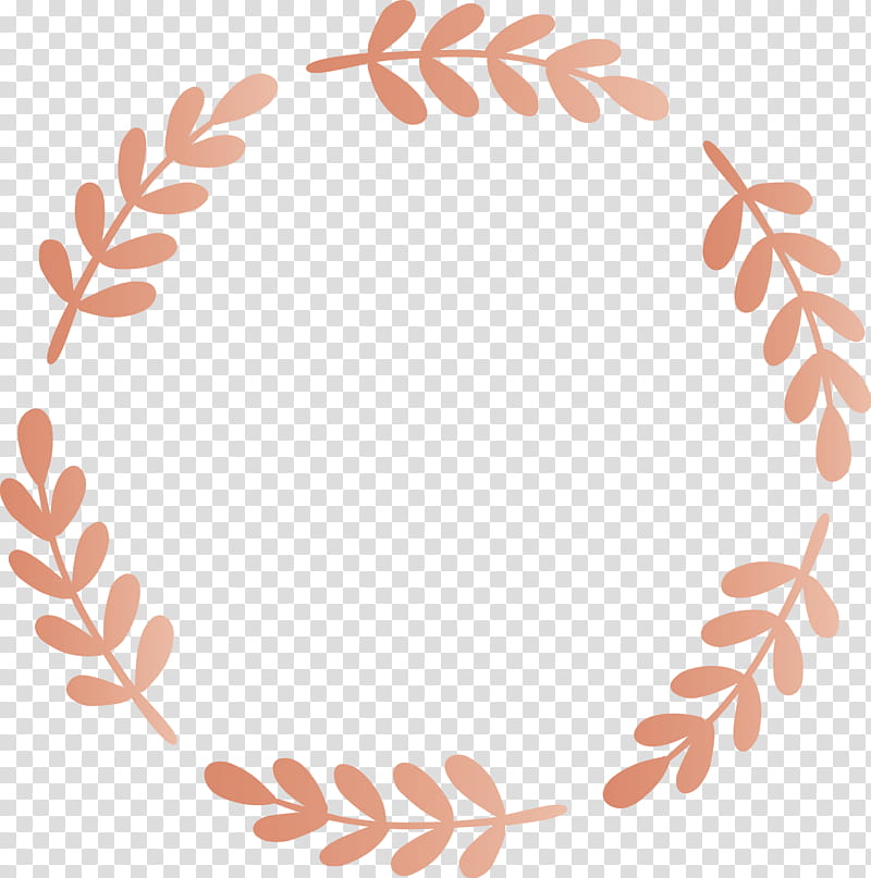 wedding frame flower wedding, Leaf, Plant, Peach transparent background PNG clipart