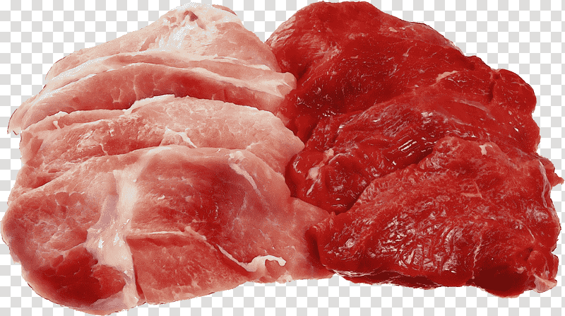 prosciutto venison ham roast beef veal, Watercolor, Paint, Wet Ink, Red Meat, Capocollo, Beef Tenderloin transparent background PNG clipart