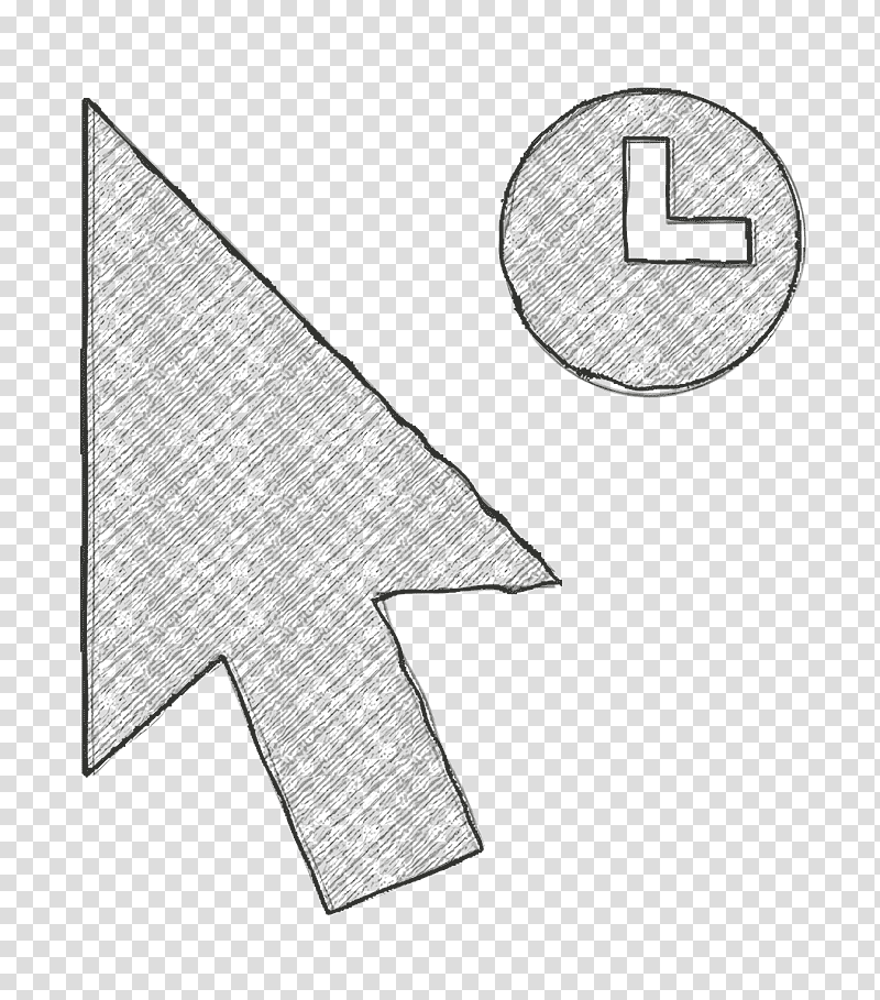 Working Cursor icon arrows icon Generic Cursor Fill icon, Clock Icon, Line Art, Black And White
, Triangle, Meter, Mathematics transparent background PNG clipart