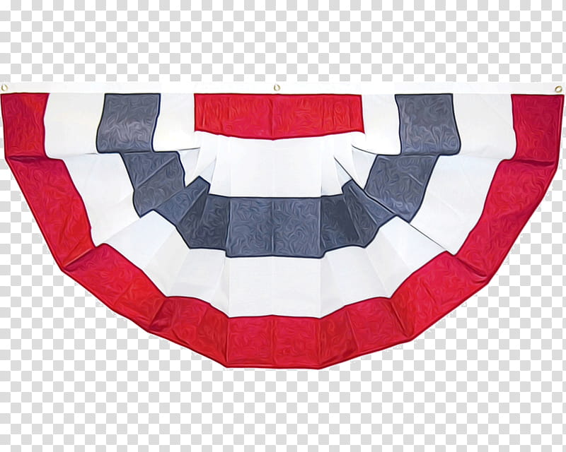 Independence Day, Watercolor, Paint, Wet Ink, Bunting, Red White Blue Bunting, Flag, Flag Of The United States transparent background PNG clipart