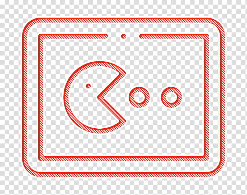 Game icon Entertainment icon Pacman icon, User Interface, , Red, Number, Project transparent background PNG clipart