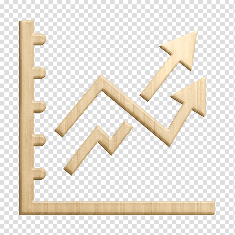 Freepikons Business icon arrows icon Business graphic with two arrows icon, Graph Icon, M083vt, Line, Wood, Meter, Mathematics transparent background PNG clipart