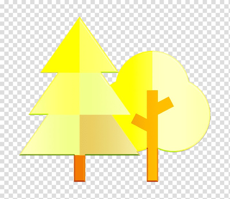 Renewable Energy icon Forest icon, Logo, Symbol, Line, Triangle, Meter, Yellow transparent background PNG clipart