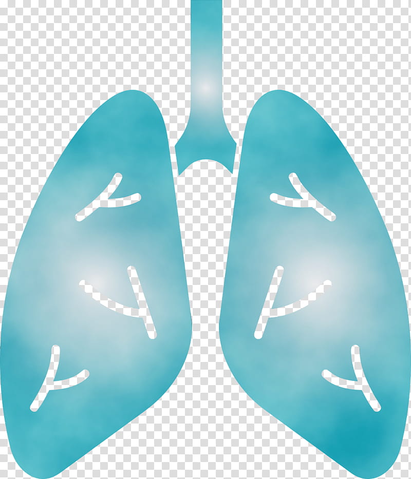 aqua blue turquoise teal azure, Lungs, COVID, Corona Virus Disease, Watercolor, Paint, Wet Ink, Electric Blue transparent background PNG clipart