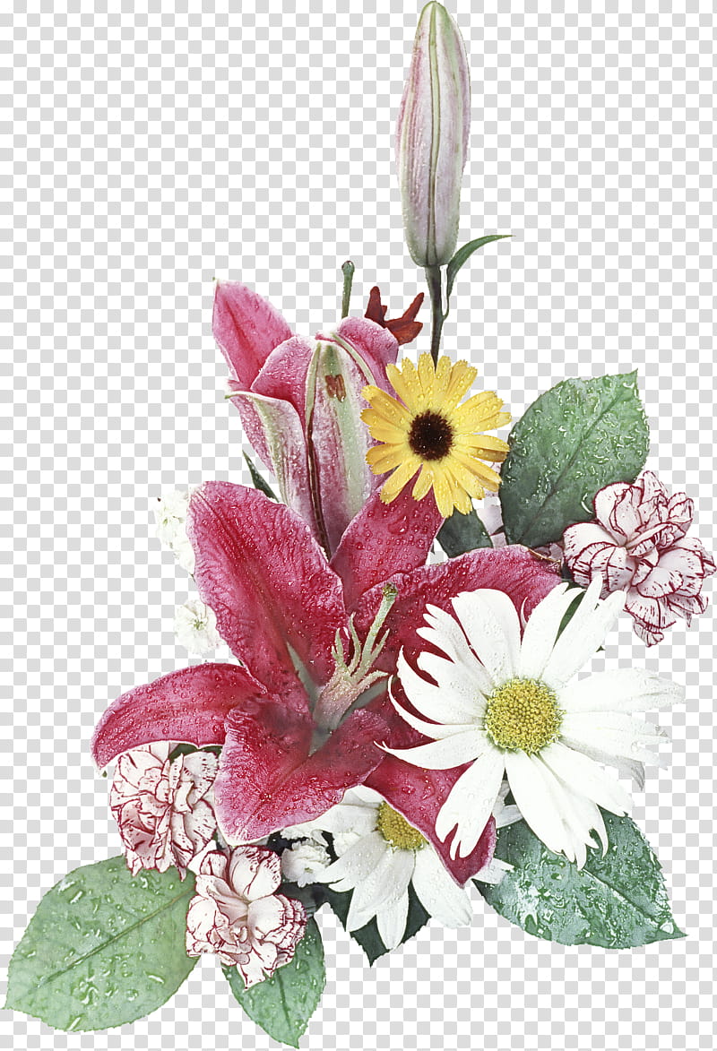 Floral design, Flower, Bouquet, Cut Flowers, Floristry, Plant, Flower Arranging, Lily transparent background PNG clipart