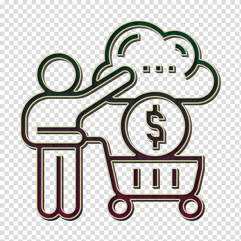 Consumer icon Cloud Service icon Cart icon, Businesstoconsumer, Customer, Marketing, Retail, Businesstobusiness Service, Management, Customer Service transparent background PNG clipart