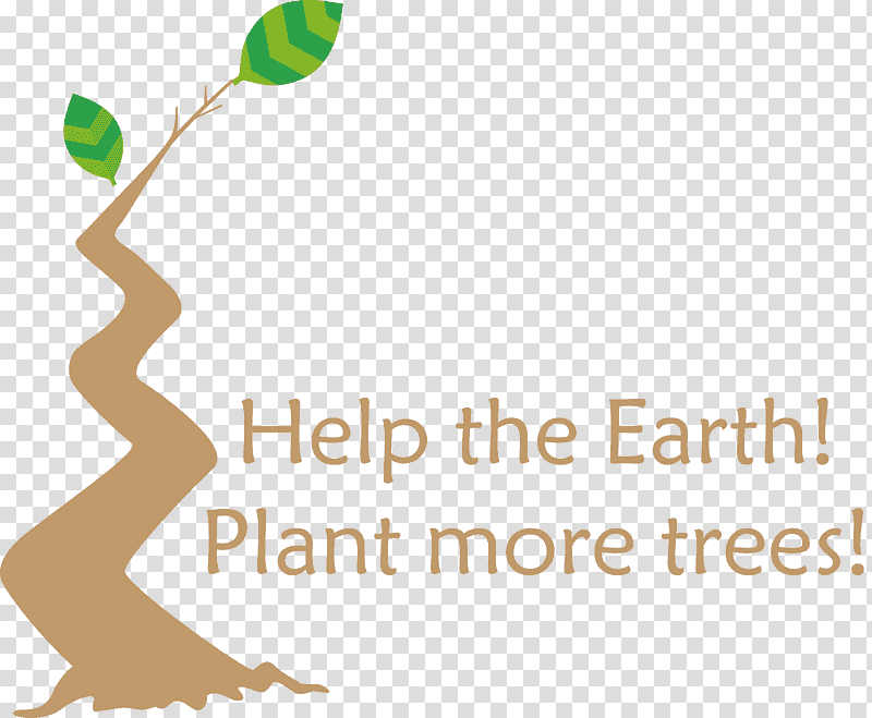 Plant trees arbor day earth, Logo, Diagram, Text, Meter, Line, Happiness transparent background PNG clipart