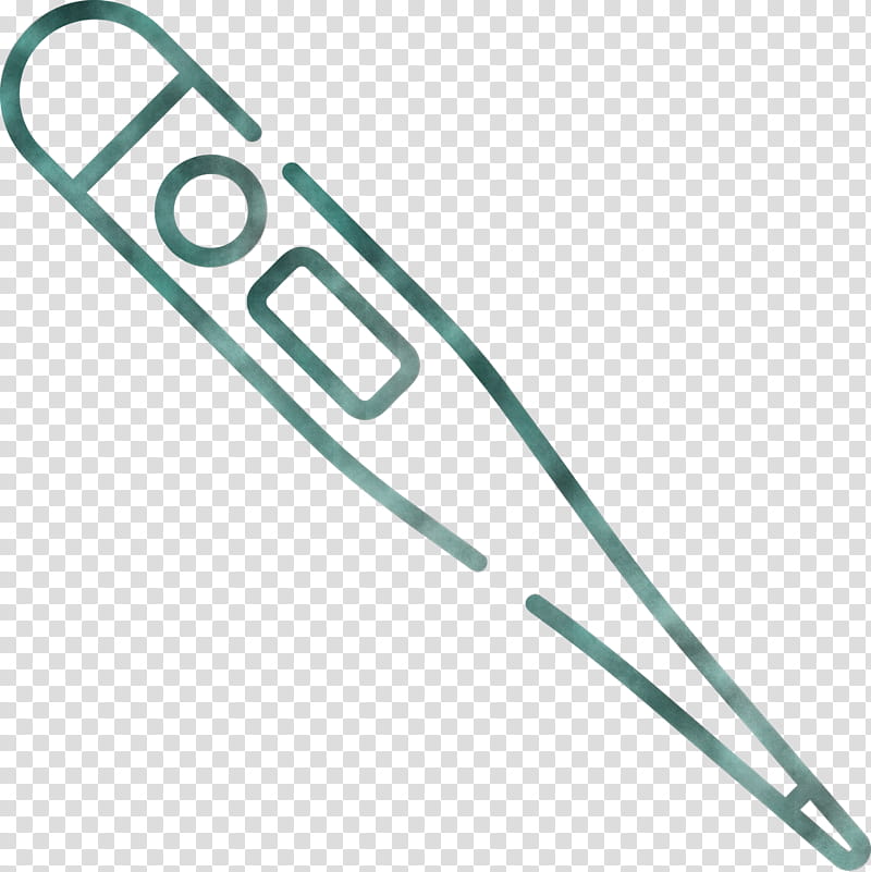 thermometer fever COVID, Softball Bat transparent background PNG clipart