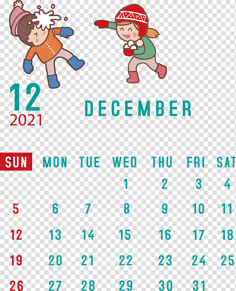 December 2021 Printable Calendar December 2021 Calendar, Htc Hero, Cartoon, Meter, Line, Happiness, Behavior transparent background PNG clipart