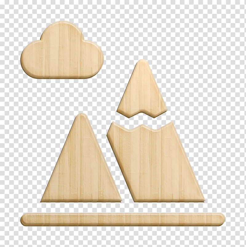 Landscapes icon Mountain icon Mountains icon, Triangle, M083vt, Wood, Mathematics, Geometry transparent background PNG clipart