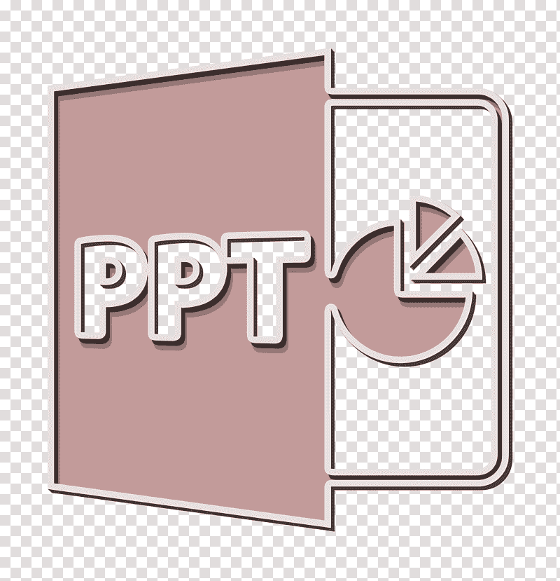 File Formats Styled icon interface icon Ppt icon, PPT Open File Format With Pie Chart Icon, Logo, Rectangle, Meter, Geometry, Mathematics transparent background PNG clipart