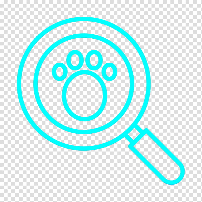 Paw print icon Hunting icon Animal icon, Circle transparent background PNG clipart