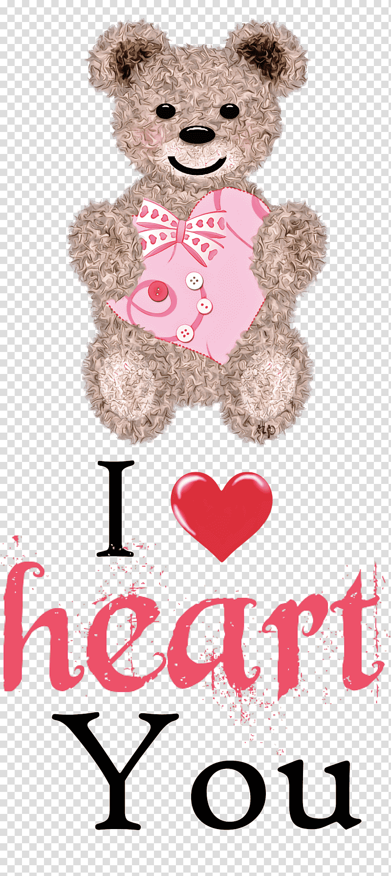 I Heart You Valentines Day Love, Teddy Bear, Magic Kingdom Park, Stuffed Toy, Bears, Walt Disney Company, Mickeys Notsoscary Halloween Party transparent background PNG clipart