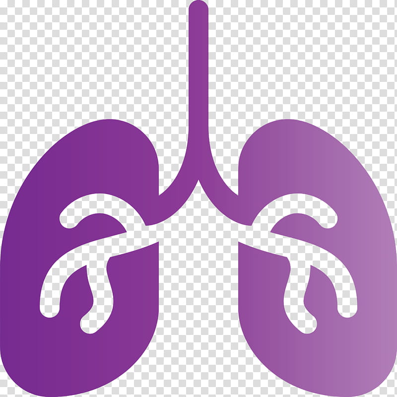 lung medical healthcare, Violet, Purple, Line, Material Property, Symbol, Magenta, Logo transparent background PNG clipart