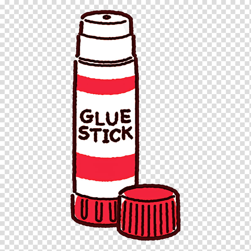 Free Download School Supplies Stationery Glue Stick Paintbrush.
