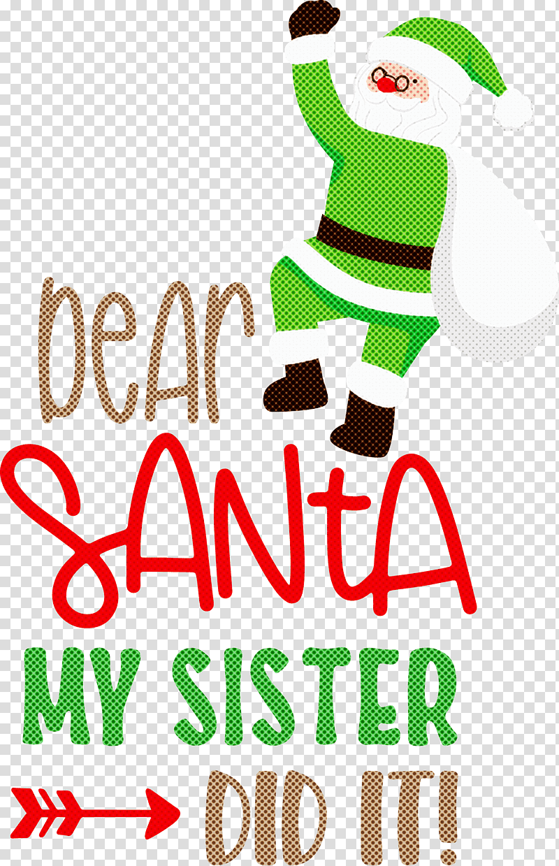 Dear Santa Christmas Santa, Christmas , Logo, Christmas Decoration, Christmas Day, Meter, Line transparent background PNG clipart