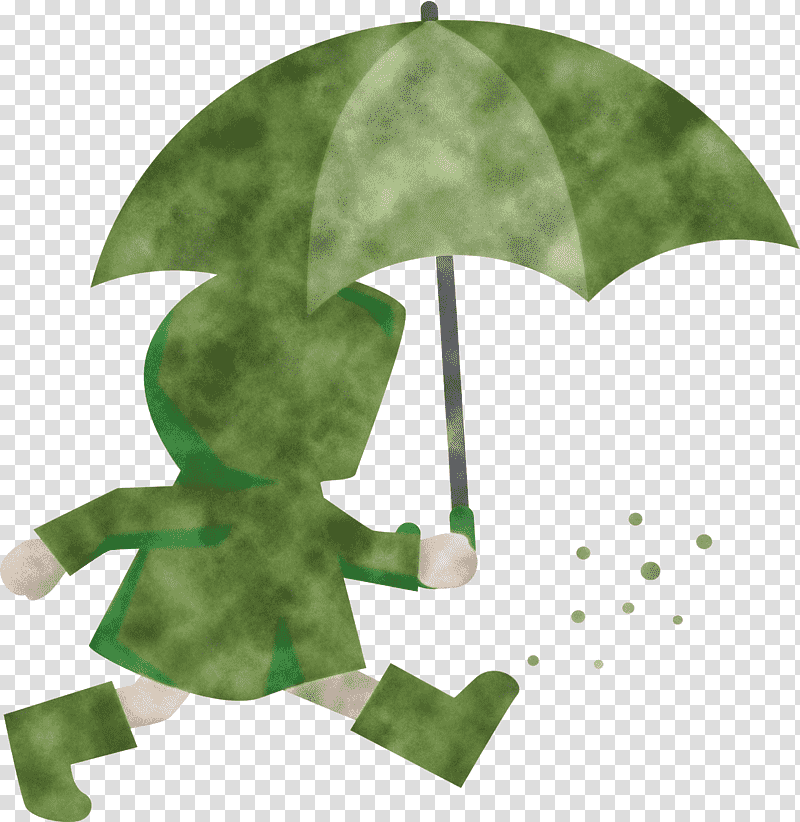 raining day raining umbrella, Girl, Leaf, Green, Tree, Biology, Science transparent background PNG clipart