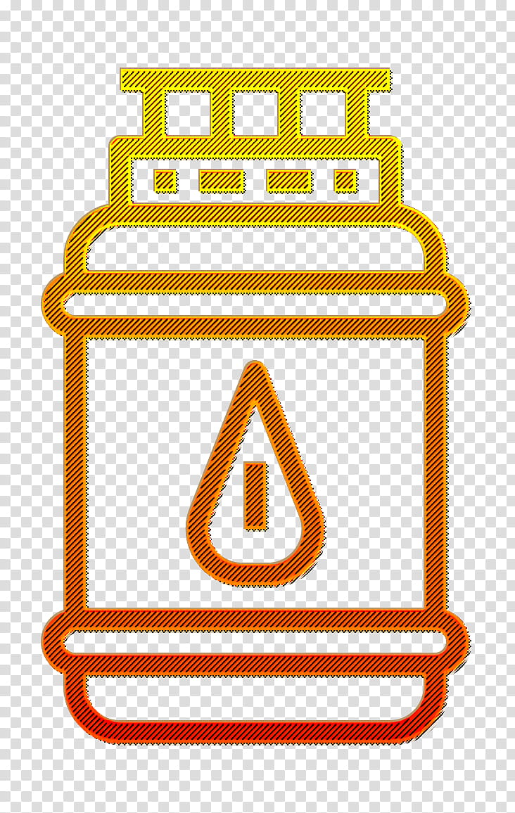 Gas bottle icon Home Equipment icon, Line, Symbol transparent background PNG clipart