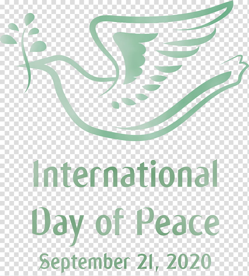 logo leaf font green meter, International Day Of Peace, World Peace Day, Watercolor, Paint, Wet Ink, Line, Tree transparent background PNG clipart