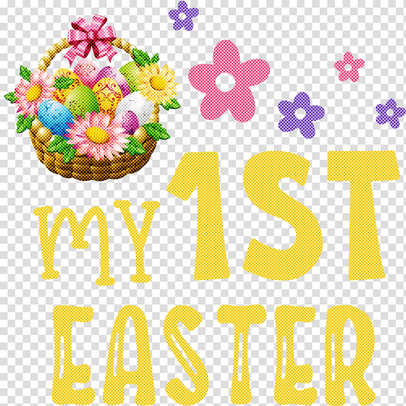 My 1st Easter easter baskets easter day, Easter Bunny, Easter Bilby, Easter Egg, Holiday, Easter Food, Picnic Basket transparent background PNG clipart