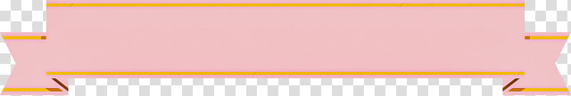 line ribbon simple ribbon ribbon design, Pink, Yellow, Orange, Rectangle, Peach transparent background PNG clipart