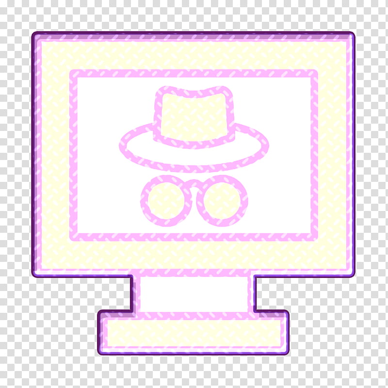 Cyber icon Seo and web icon Webpage icon, Pink, Violet, Purple, Text, Magenta, Symbol, Square transparent background PNG clipart