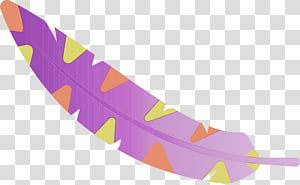 pink m shoe line, Cartoon Feather, Watercolor Feather, Vintage Feather, Paint, Wet Ink transparent background PNG clipart thumbnail