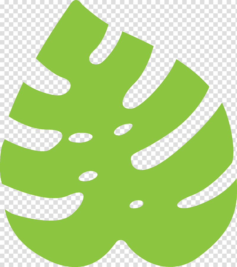monstera tropical leaf, Logo, Symbol, Green, Tree, Meter, Plants transparent background PNG clipart