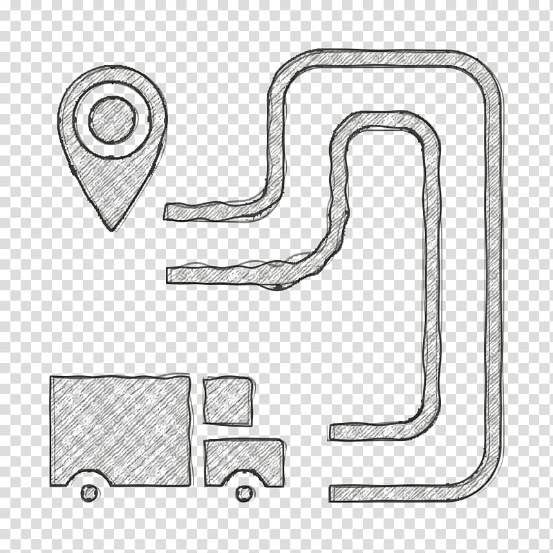Navigation and Maps icon Journey icon Itinerary icon, Auto Part transparent background PNG clipart
