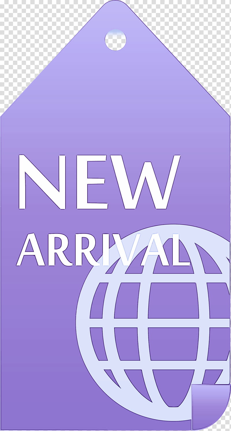 New Arrival Tag New Arrival Label, Logo, Purple, Line, Meter, Geometry, Mathematics transparent background PNG clipart