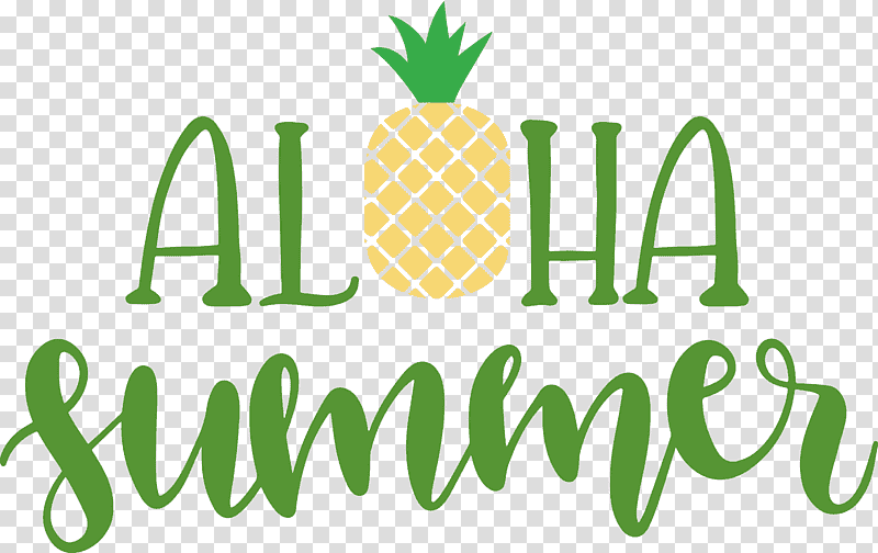 Aloha Summer Summer, Summer
, Logo, Commodity, Pineapple, Meter, Fruit transparent background PNG clipart