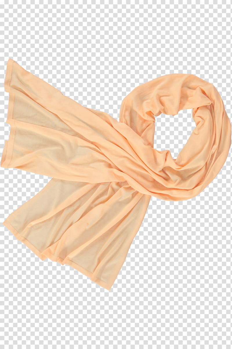 Pink, Scarf, Silk, Orange, Stole, Clothing, Beige, Shawl transparent background PNG clipart