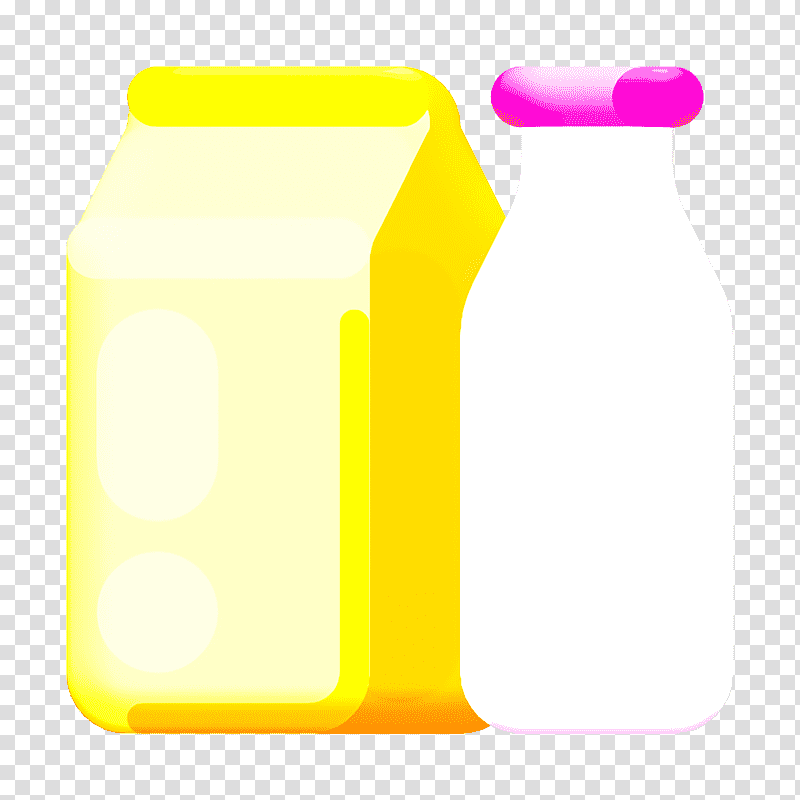 Milk icon Creative icon Packaging icon, Plastic Bottle, Liquid, Yellow, Chemistry, Science transparent background PNG clipart