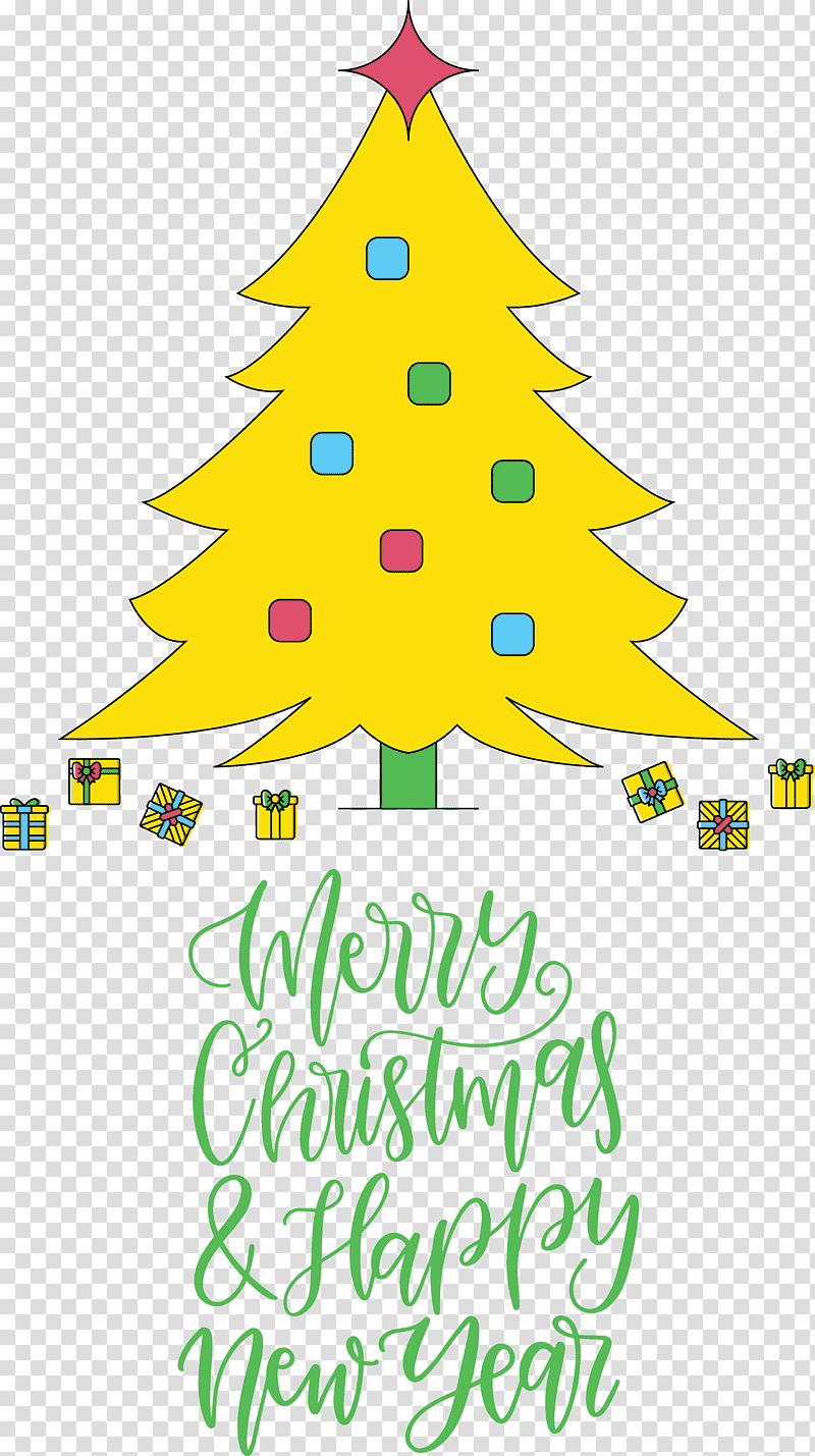 Merry Christmas Happy New Year, Christmas Day, Christmas Tree, Christmas Ornament, Santa Claus, Christmas Decoration, Christmas Card transparent background PNG clipart