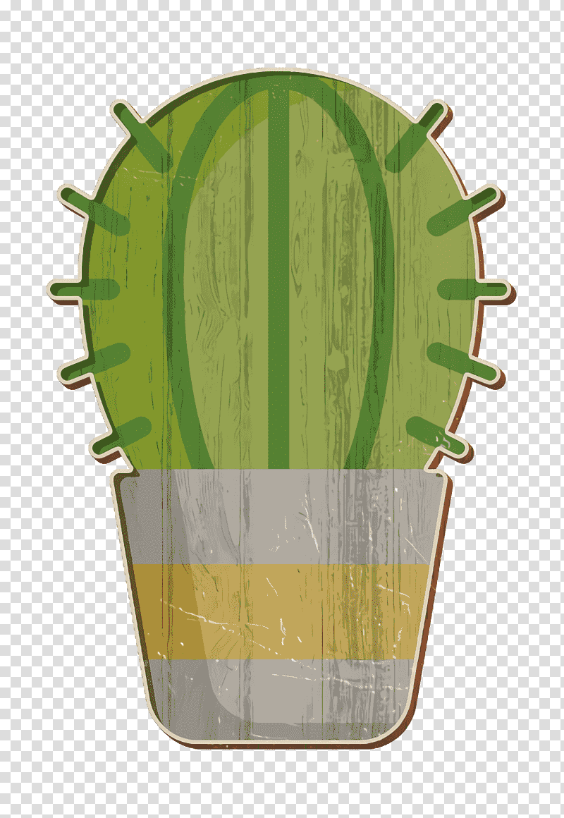 Cactus icon House Plants icon, Green transparent background PNG clipart