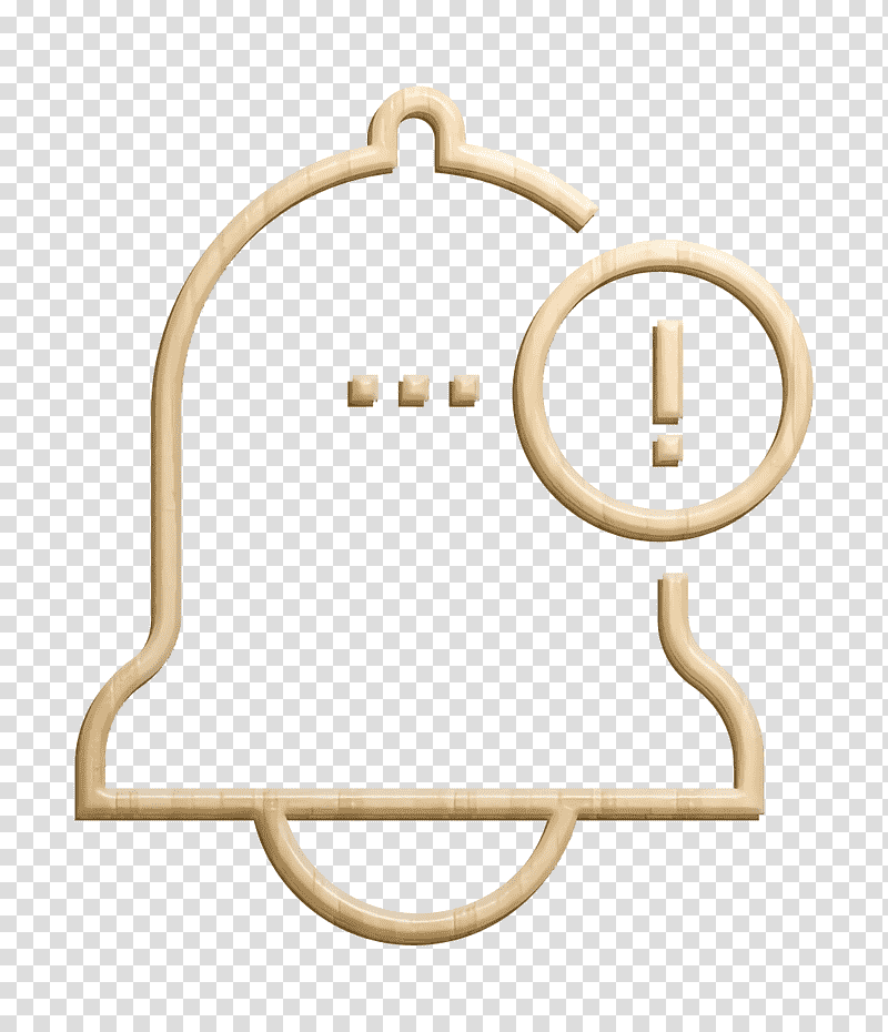 Bell icon Notification icon UI Interface icon, Line, Meter, Symbol, Geometry, Mathematics transparent background PNG clipart