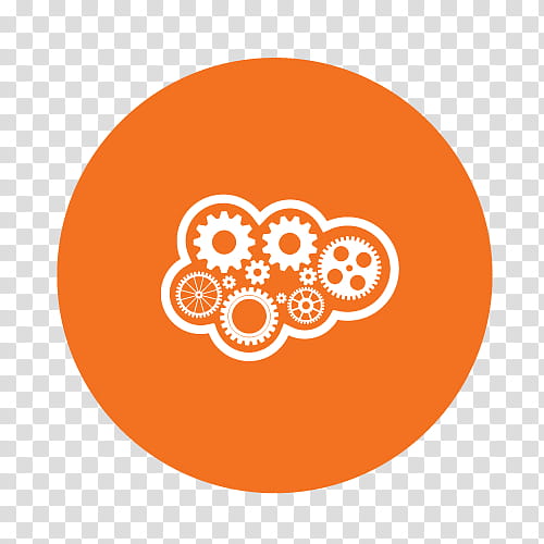 Thinking Cloud, Logo, Business, Cloud Computing, Strategic Thinking, Orange Sa, Strategy, Circle transparent background PNG clipart