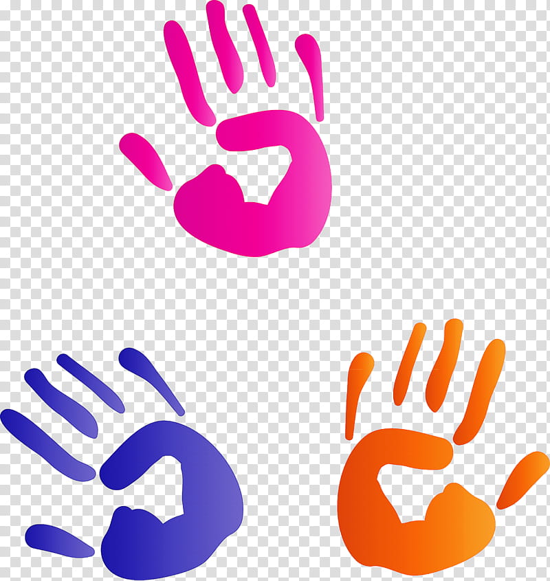 happy holi, Hand, Finger, Gesture transparent background PNG clipart