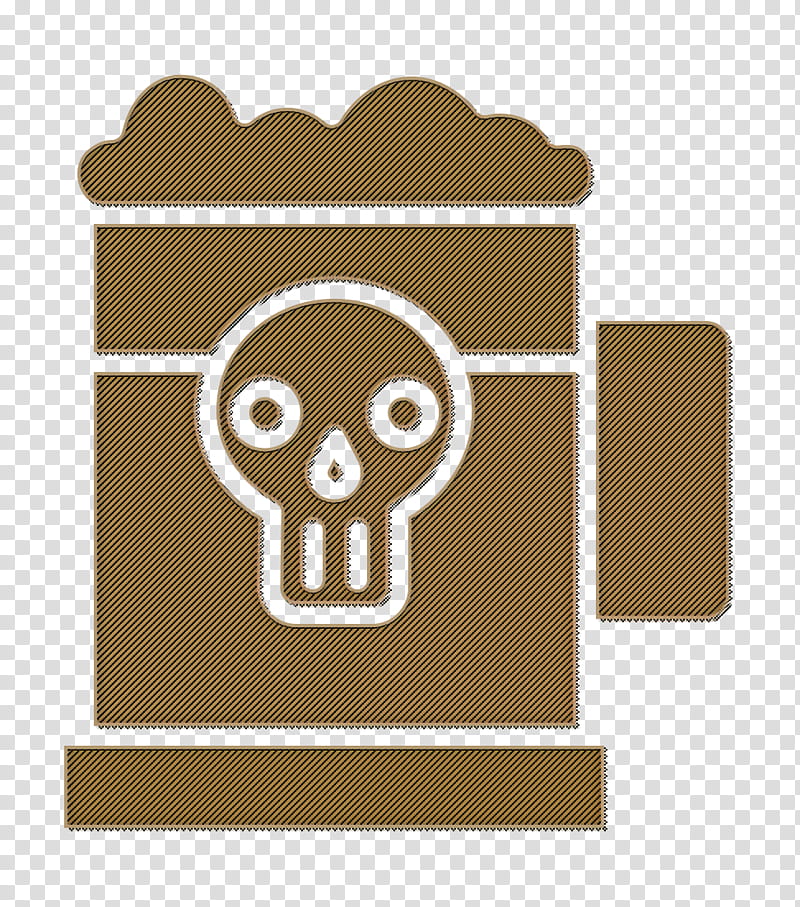 Pirates icon Beer icon, Brown, Head, Cartoon, Logo, Smile transparent background PNG clipart