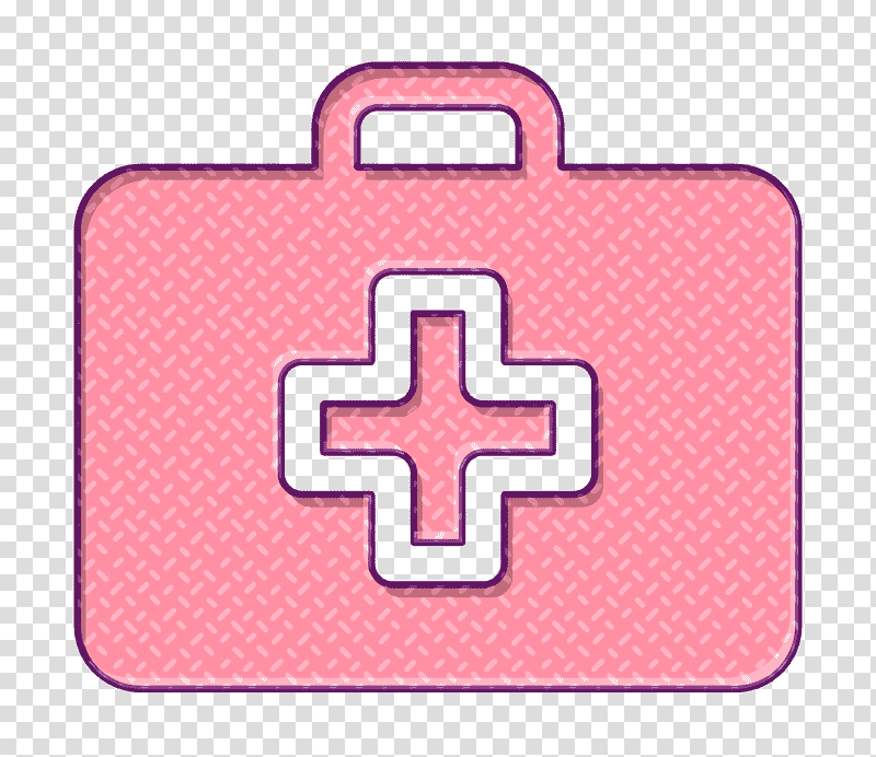 First aid kit icon Doctor icon Medical Services icon, Symbol, Rectangle, Chemical Symbol, Meter, Mathematics, Chemistry transparent background PNG clipart
